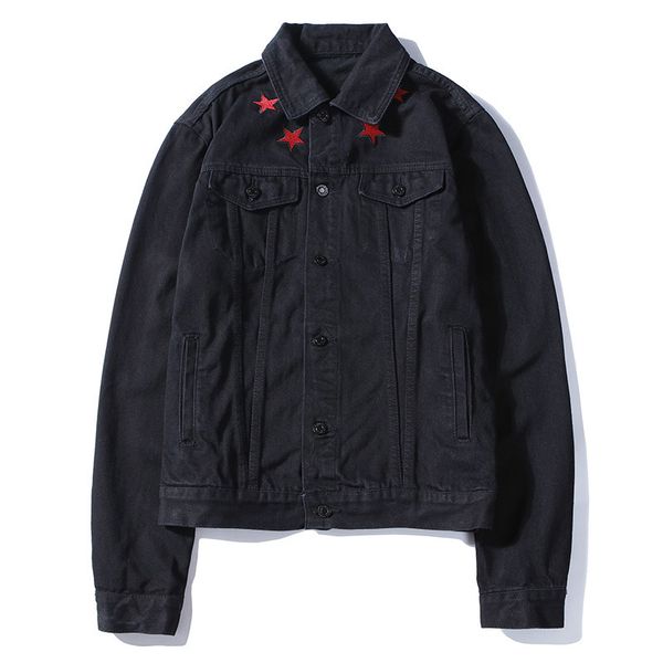 luxury designer brand jackets mens womens embroidery stars denim jacket hip hop streetwear quailty outerwears coats b101766v, Black;brown
luxury designer brand jackets mens womens embroidery stars denim jacket hip hop streetwear quailty outerwears coats b101766v, Black;brown