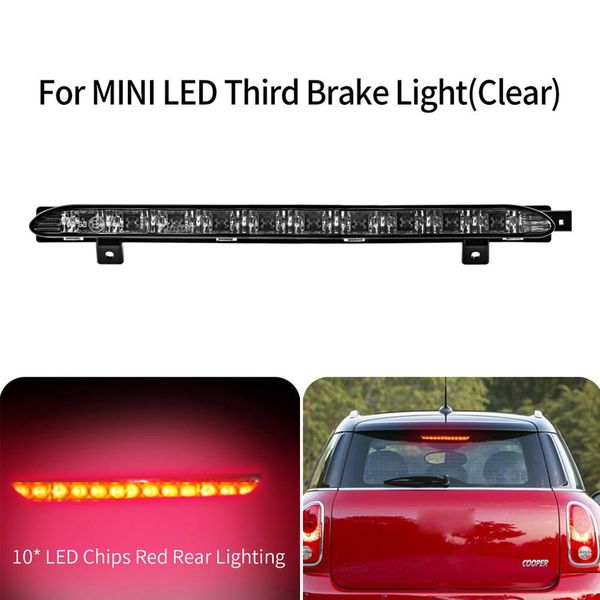 led 3rd brake lamp light for mini r56 cooper coopers r60 countryman 2006-2016
led 3rd brake lamp light for mini r56 cooper coopers r60 countryman 2006-2016