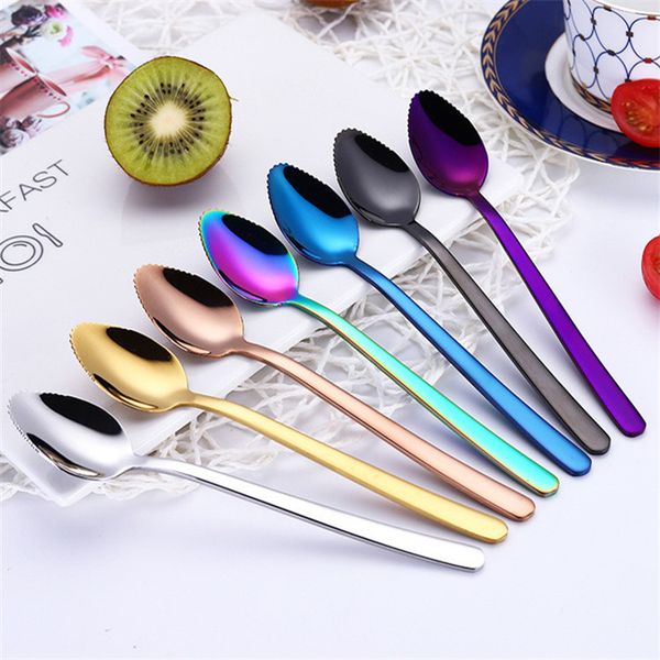 eco spoons fruit spoons kids spoons stainless steel 304 with teeth baby fruit vegetable easy eating
eco spoons fruit spoons kids spoons stainless steel 304 with teeth baby fruit vegetable easy eating