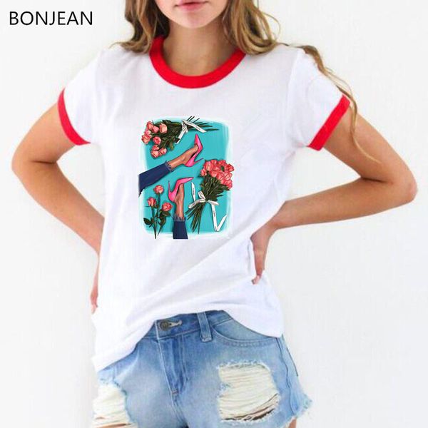 korean style vogue illustration of female legs art t shirt women 90s aesthetic tshirt femme tumblr tee streetwear t-shirt, White
korean style vogue illustration of female legs art t shirt women 90s aesthetic tshirt femme tumblr tee streetwear t-shirt, White