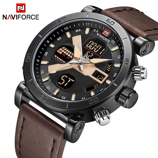 2019 лучшие мужские спортивные часы naviforce мужская мода кварцевые цифровые часы человек кожа водонепроницаемый наручные часы, Slivery;brown
2019 лучшие мужские спортивные часы naviforce мужская мода кварцевые цифровые часы человек кожа водонепроницаемый наручные часы, Slivery;brown