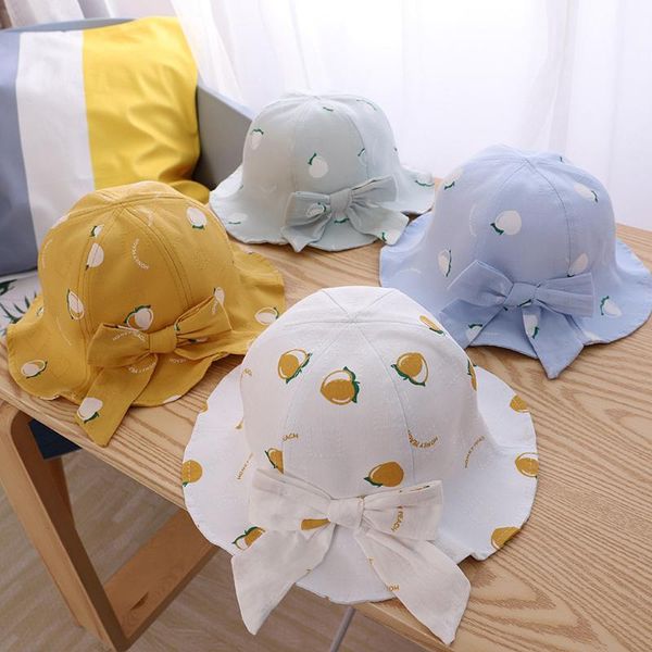 популярные дети летний лук фрукты вс hat 1-3 лет baby girl hat маленькая принцесса bucket корея стиль солнцезащитный caps kapelusz, Yellow
популярные дети летний лук фрукты вс hat 1-3 лет baby girl hat маленькая принцесса bucket корея стиль солнцезащитный caps kapelusz, Yellow