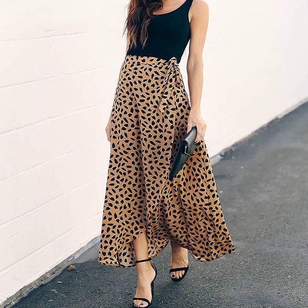 aprilgrass brand polka dot print long maxi summer skirt women fashion ladies white black split high waist a-line sun skirt female
aprilgrass brand polka dot print long maxi summer skirt women fashion ladies white black split high waist a-line sun skirt female