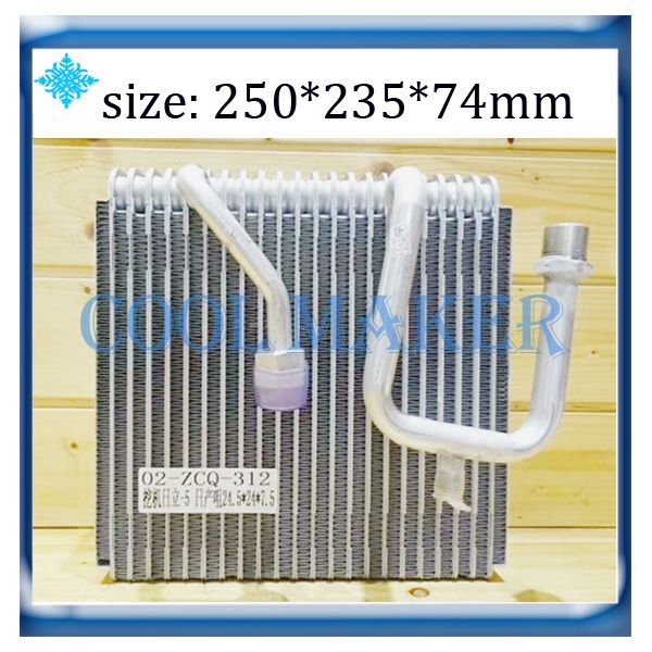

auto air conditioner evaporator core for hitachi 5 excavator