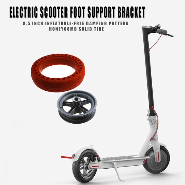 1pcs 8.5-inch honeycomb rubber solid tire tubeless 8 1/2 for m365 electric scooter solid tire with contour
1pcs 8.5-inch honeycomb rubber solid tire tubeless 8 1/2 for m365 electric scooter solid tire with contour