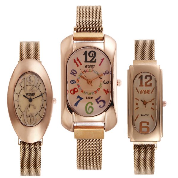 fashion small irregular dial women ladies flower pattern dress quartz watches alloy mesh magnetic band leisure casual watches, Slivery;brown
fashion small irregular dial women ladies flower pattern dress quartz watches alloy mesh magnetic band leisure casual watches, Slivery;brown