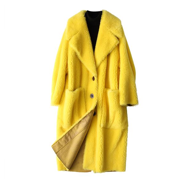 2019 fashion woman's clothing warm real fur coat female sheep shearling jackets natural fur coat winter jacket wool coats, Black
2019 fashion woman's clothing warm real fur coat female sheep shearling jackets natural fur coat winter jacket wool coats, Black