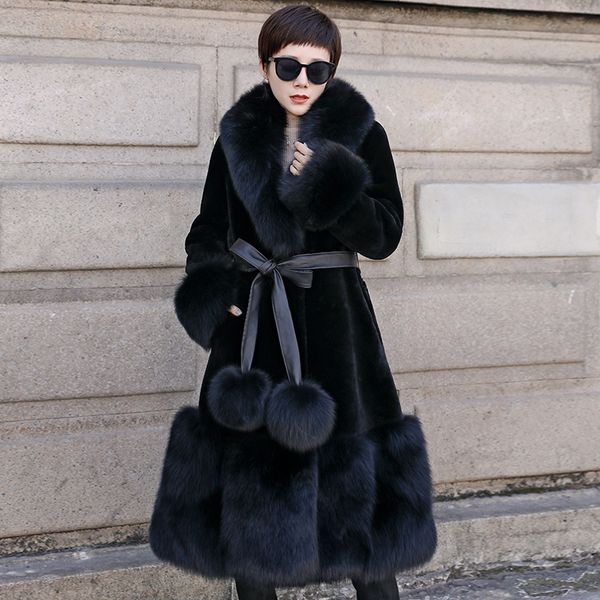 natural real fur coat female wool jacket fur collar winter coat women clothes 2020 korean double-faced warm zt4893, Black
natural real fur coat female wool jacket fur collar winter coat women clothes 2020 korean double-faced warm zt4893, Black