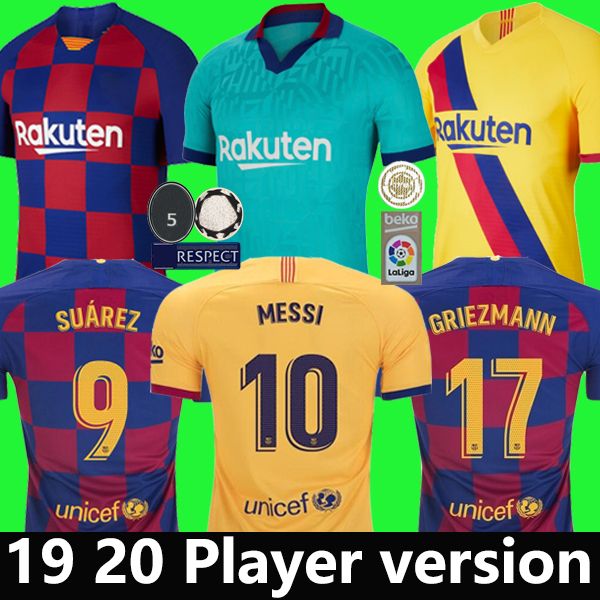 player version fc barcelona soccer jersey 19 20 men ansu fati camisetas de futbol 2019 2020 messi griezmann de jong football shirt, Black;yellow
player version fc barcelona soccer jersey 19 20 men ansu fati camisetas de futbol 2019 2020 messi griezmann de jong football shirt, Black;yellow