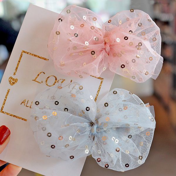 hair accessories fashion sequins girls bows on clips boutique mesh hairpin sparkly barrette cute korean kids clip, Slivery;white
hair accessories fashion sequins girls bows on clips boutique mesh hairpin sparkly barrette cute korean kids clip, Slivery;white
