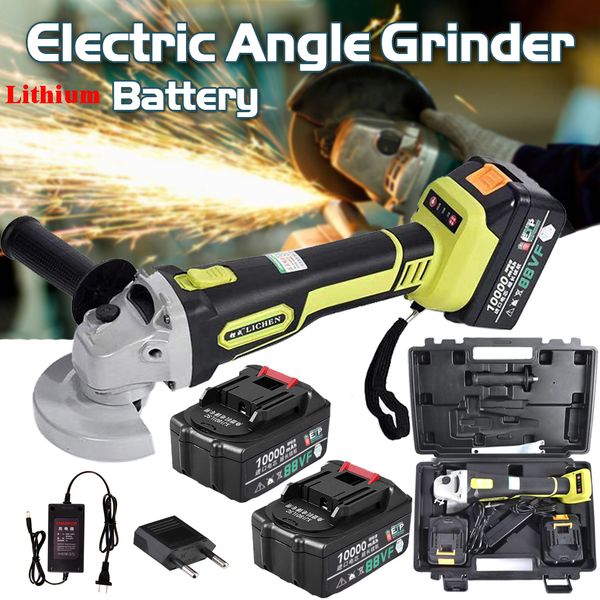 88vf cordless angle grinder electric power polishing cutting 1 or 2 10000mah li-ion battery
88vf cordless angle grinder electric power polishing cutting 1 or 2 10000mah li-ion battery