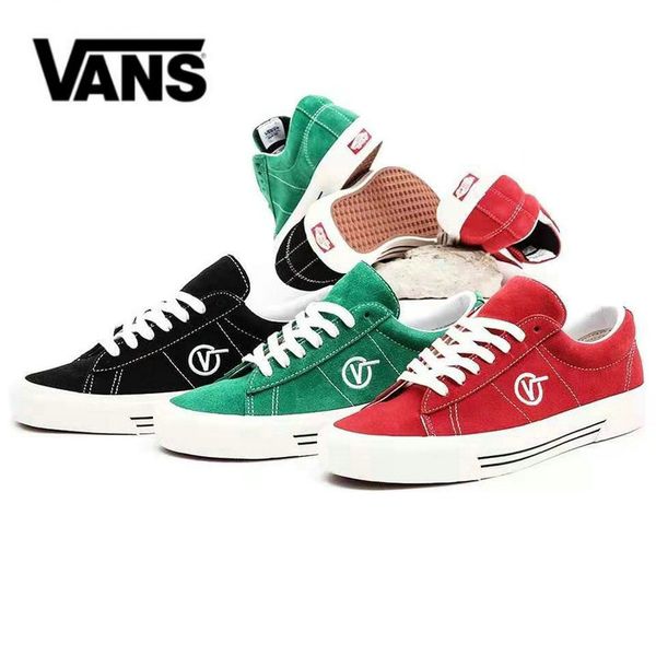 

2020 vans old skool sid dx green mens designer sports skate shoes slip on men women canvas casual skateboard trainers vans sneakers, Black