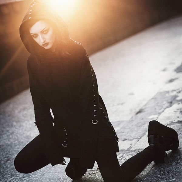 women gothic hoodies sweatshirt punk black retro long sleeve hooded sweatshirt hoodies causal loose autumn winter pullovers
women gothic hoodies sweatshirt punk black retro long sleeve hooded sweatshirt hoodies causal loose autumn winter pullovers