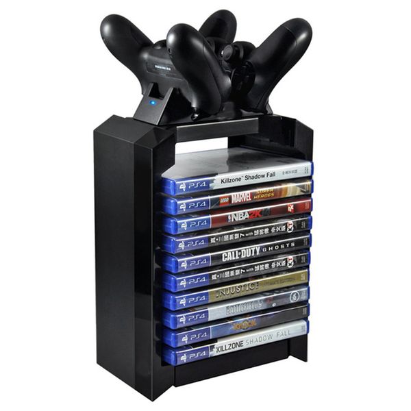 game disk tower vertical stand for ps4 dual controller charging dock station for 4 pro slim
game disk tower vertical stand for ps4 dual controller charging dock station for 4 pro slim