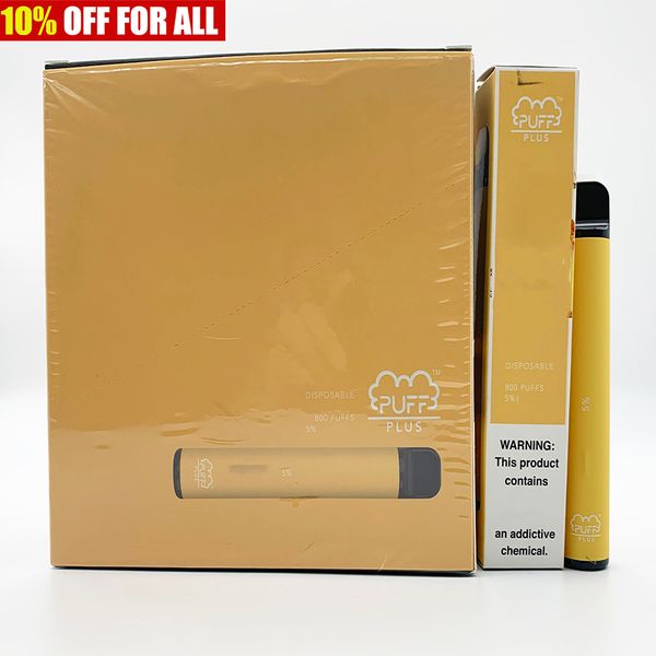 2020 Puff Plus пылать Одноразовая Vape Pen 3,2 мл картридж 550mAh Батарея слоеного пылать одноразовое устройство Pod Starter Kit 15 цвет 800 + Puff
2020 Puff Plus пылать Одноразовая Vape Pen 3,2 мл картридж 550mAh Батарея слоеного пылать одноразовое устройство Pod Starter Kit 15 цвет 800 + Puff
