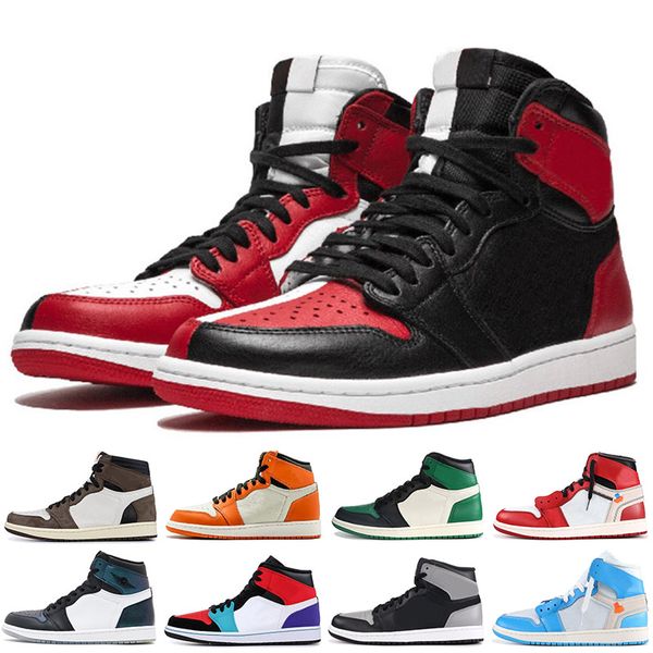 brand classic 1s women mens 1 high og mid basketball shoes homage to home black purple green gold toe travis scotts sports sneakers, White;red
brand classic 1s women mens 1 high og mid basketball shoes homage to home black purple green gold toe travis scotts sports sneakers, White;red