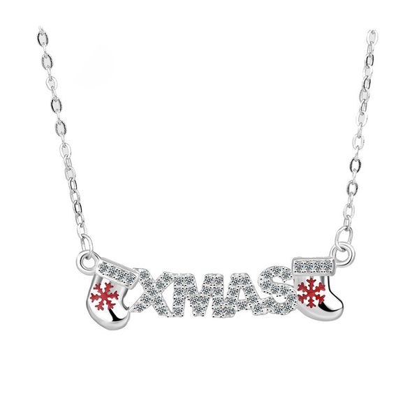 925 sterling silver рождественские носки снежинка письмо конструктора серьги ожерелье комплект ювелирных изделий девушки женщин детский рожд, Golden;silver
925 sterling silver рождественские носки снежинка письмо конструктора серьги ожерелье комплект ювелирных изделий девушки женщин детский рожд, Golden;silver