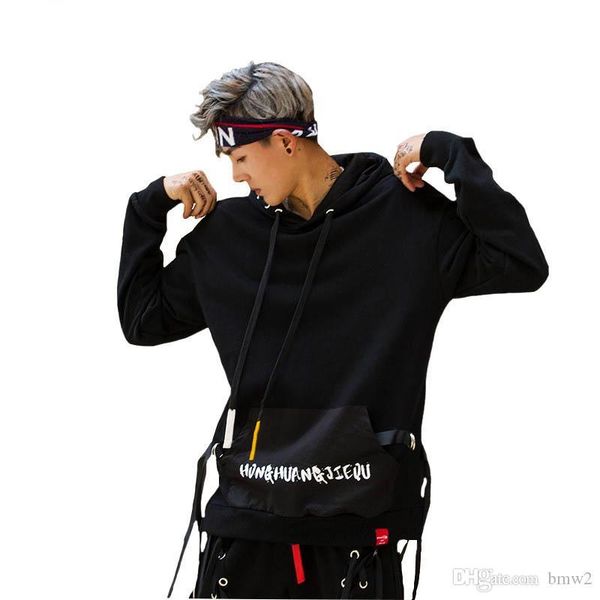 back weave ribbon pullover fleece mens hoodies streetwear hip hop sweatshirt men women hoodies casual cotton coats, Black
back weave ribbon pullover fleece mens hoodies streetwear hip hop sweatshirt men women hoodies casual cotton coats, Black