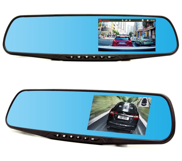 

новый авто автомобильный видеорегистратор камера видеорегистраторы двойной объектив full hd 1080p парковка рекордер видеокамера электронная