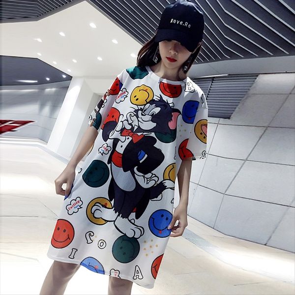 pregnant women's quick-drying t-shirt long skirt mesh loose mid-long skirt cartoon hip-hop less underclothes missing big t-shirt female, White
pregnant women's quick-drying t-shirt long skirt mesh loose mid-long skirt cartoon hip-hop less underclothes missing big t-shirt female, White