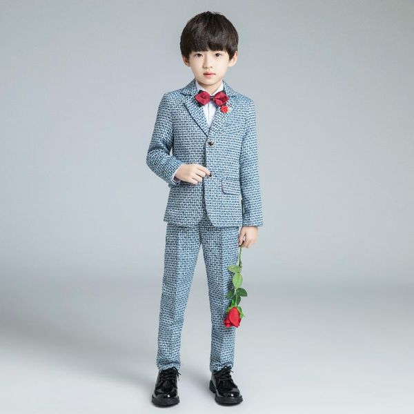 yuanlu new boys suits for wedding party piano single-breasted blazer kids suit flower boy dress british style prom suit, Black
yuanlu new boys suits for wedding party piano single-breasted blazer kids suit flower boy dress british style prom suit, Black