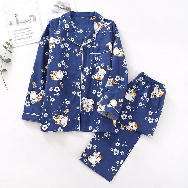 женская хлопковая марля bells cat главная wear набор девушек с длинным рукавом брюки пижамы пижамы костюм pjs женщин весной и осенью, Black;red
женская хлопковая марля bells cat главная wear набор девушек с длинным рукавом брюки пижамы пижамы костюм pjs женщин весной и осенью, Black;red