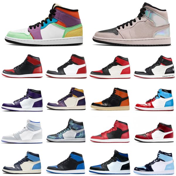 jumpman 1 1s men basketball shoes iridescent tie dye iridescent shattered backboard chicago black toe womens mens trainers sports sneakers
jumpman 1 1s men basketball shoes iridescent tie dye iridescent shattered backboard chicago black toe womens mens trainers sports sneakers