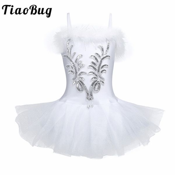 tiaobug girls white swan dance dress child sequined beads flowers ballet tutu leotard dress princess kids stage dance costume, Black;red
tiaobug girls white swan dance dress child sequined beads flowers ballet tutu leotard dress princess kids stage dance costume, Black;red
