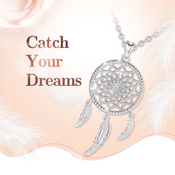 eudora 925 sterling silver dreamcatcher pendant necklace catch your dreams necklaces with clear cz fashion women jewelry cyd424
eudora 925 sterling silver dreamcatcher pendant necklace catch your dreams necklaces with clear cz fashion women jewelry cyd424