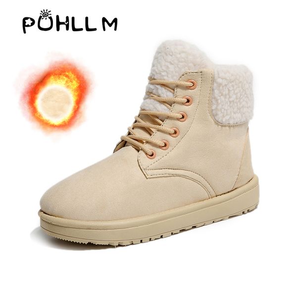 puhllm winter snow boots women ankle boots shoes pink ladies warm lace up short plush women flat sport flock fur shoesf81, Black
puhllm winter snow boots women ankle boots shoes pink ladies warm lace up short plush women flat sport flock fur shoesf81, Black