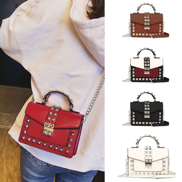women shoulder bag pu leather rivet crossbody messenger handbag purse small messenger 2019 fashion lady shoulder handbag
women shoulder bag pu leather rivet crossbody messenger handbag purse small messenger 2019 fashion lady shoulder handbag