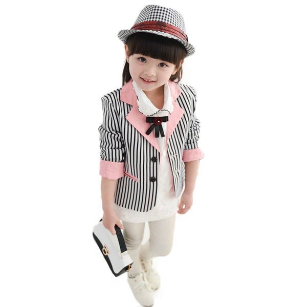 2019 children toddler girls slim fit blazers coat girls teenage striped autumn fashion chinese casual blazer jacket, Blue
2019 children toddler girls slim fit blazers coat girls teenage striped autumn fashion chinese casual blazer jacket, Blue