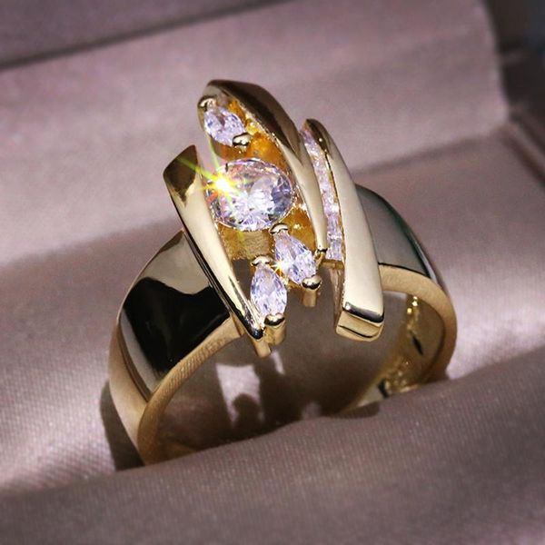 yotrendy bridal ring noble royal golden color with cubic zircon stone factory wholesale women midi ring, Golden;silver
yotrendy bridal ring noble royal golden color with cubic zircon stone factory wholesale women midi ring, Golden;silver