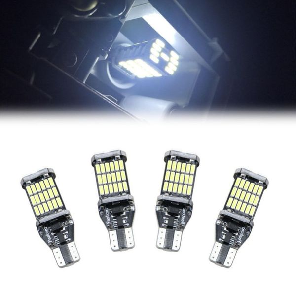 4pcs super bright t15 w16w 45 smd led 4014 car auto canbus marker lamps reading light interior lighting bulb
4pcs super bright t15 w16w 45 smd led 4014 car auto canbus marker lamps reading light interior lighting bulb
