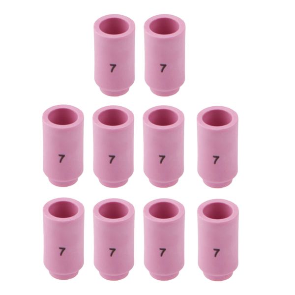 pack of 10 tig ceramic nozzle, gas nozzle, tig welding accessories for wp-9/20/25 welding torches
pack of 10 tig ceramic nozzle, gas nozzle, tig welding accessories for wp-9/20/25 welding torches