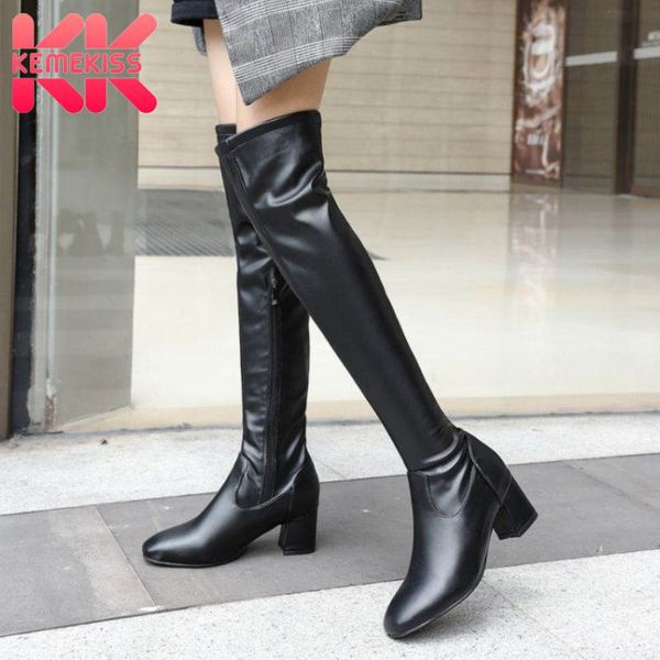 kemekiss big size 34-45 women over the knee boots office ladies winter keep warm fur shoes women casual zipper high heels boots, Black
kemekiss big size 34-45 women over the knee boots office ladies winter keep warm fur shoes women casual zipper high heels boots, Black