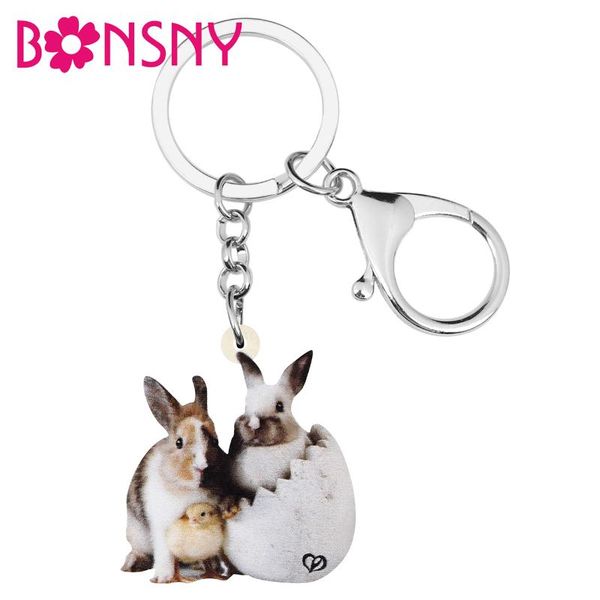 acrylic easter eggs hare keychains keyring animal key chain jewelry for women girls wallet bag decoration, Silver
acrylic easter eggs hare keychains keyring animal key chain jewelry for women girls wallet bag decoration, Silver