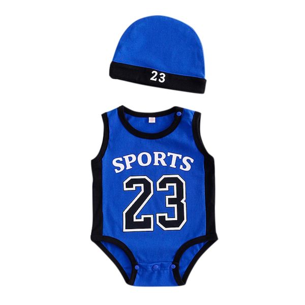 summer sports basketball romper toddler boy clothes newborn suit baby hat cotton baby short sleeve romper, Blue
summer sports basketball romper toddler boy clothes newborn suit baby hat cotton baby short sleeve romper, Blue