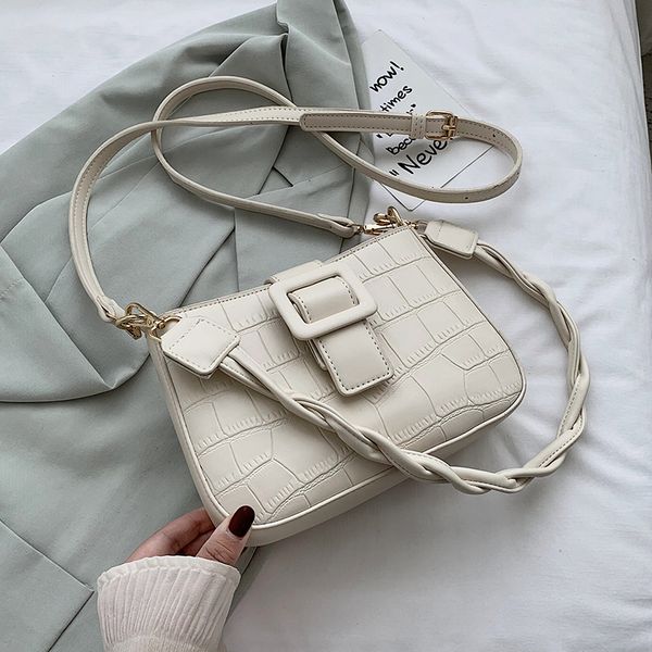 fashion women handbags stone pattern small pu leather crossbody bags for women 2020 crossbody bags female travel bag