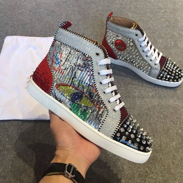 new christian mens designer shoes junior spikes flat multicolored red bottoms shoes red soles desisner sneakers men woman shoes
new christian mens designer shoes junior spikes flat multicolored red bottoms shoes red soles desisner sneakers men woman shoes