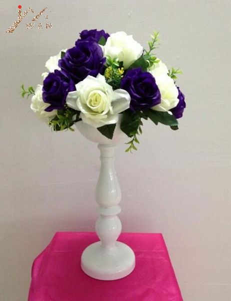 new arrive 37 cm tall white metal flower vase wedding table centerpiece event / home decor l road lead 10 pcs / lot
new arrive 37 cm tall white metal flower vase wedding table centerpiece event / home decor l road lead 10 pcs / lot