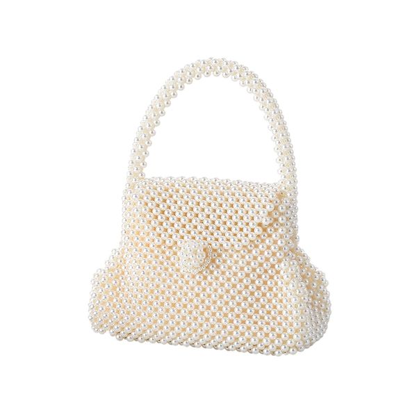 ladies handbag dinner clutch bag handmade beaded woven bag bride clutch