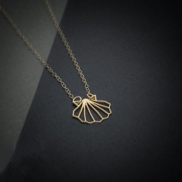 10pcs geometric origami sea clam shell necklace nautical ariel mermaid conch seashell pendant chain necklaces for ocean beach party gifts, Silver
10pcs geometric origami sea clam shell necklace nautical ariel mermaid conch seashell pendant chain necklaces for ocean beach party gifts, Silver