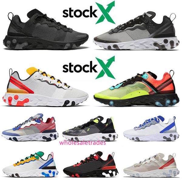 2020 new react element 55 87 epic reacts soft running shoes for mens womens trainers triple black white fashion designer runners sneakers
2020 new react element 55 87 epic reacts soft running shoes for mens womens trainers triple black white fashion designer runners sneakers