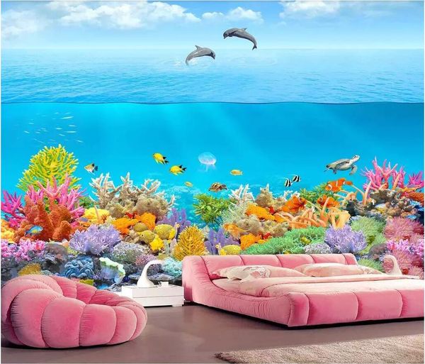 3d wallpaper custom p mural underwater world dolphin bay coral 3d tv background wall wallpaper for walls 3 d
3d wallpaper custom p mural underwater world dolphin bay coral 3d tv background wall wallpaper for walls 3 d