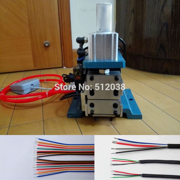 pneumatic wire stripper flat ribbon cable air wire stripping machine cable stripper 110v / 220v
pneumatic wire stripper flat ribbon cable air wire stripping machine cable stripper 110v / 220v