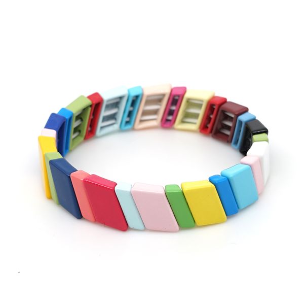 shinus радуга браслеты женщины плитка браслет bohemian corlorful bileklik pulsera 2019 сплав эмаль лето пляж мода ювелирные изделия, Golden;silver
shinus радуга браслеты женщины плитка браслет bohemian corlorful bileklik pulsera 2019 сплав эмаль лето пляж мода ювелирные изделия, Golden;silver