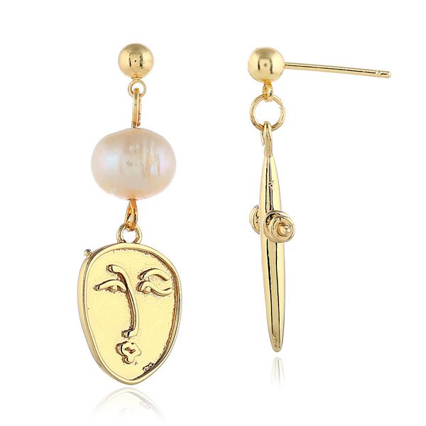 personality interesting earrings freshwater pearl creative small aircraft earrings metal stereo contour face ear nails, Golden
personality interesting earrings freshwater pearl creative small aircraft earrings metal stereo contour face ear nails, Golden