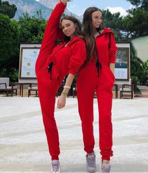 woman sport jumpsuits yoga set sportswear gym fitness sport suit women tracksuit autumn winter female trousers, White;red
woman sport jumpsuits yoga set sportswear gym fitness sport suit women tracksuit autumn winter female trousers, White;red