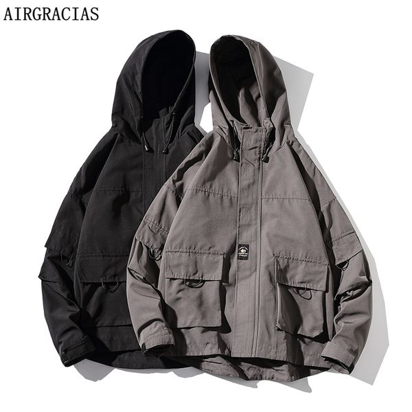 airgracias autumn jacket men camouflage outwear clothing jacket mens quality hooded coat pockets casual coats m-5xl, Black;brown
airgracias autumn jacket men camouflage outwear clothing jacket mens quality hooded coat pockets casual coats m-5xl, Black;brown